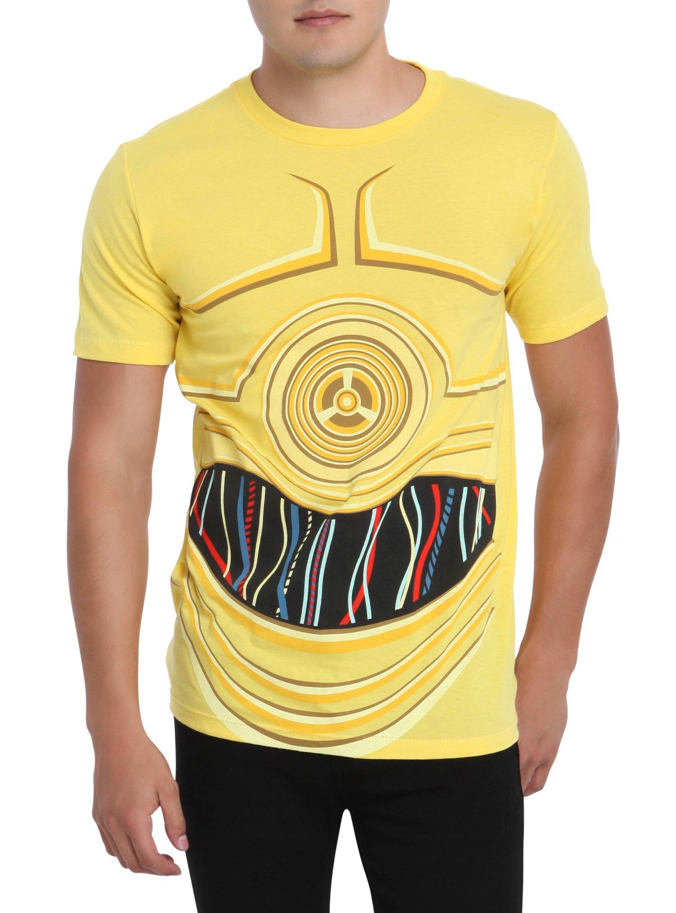 Star Wars C-3PO Costume T-Shirt, YELLOW, hi-res