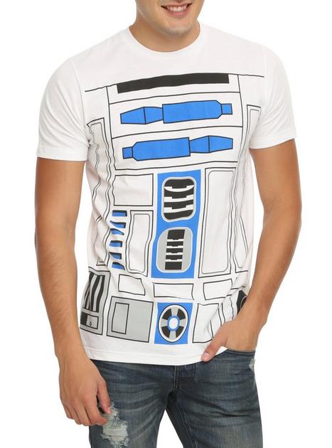 Star Wars R2 D2 Costume T Shirt Hot Topic 9214