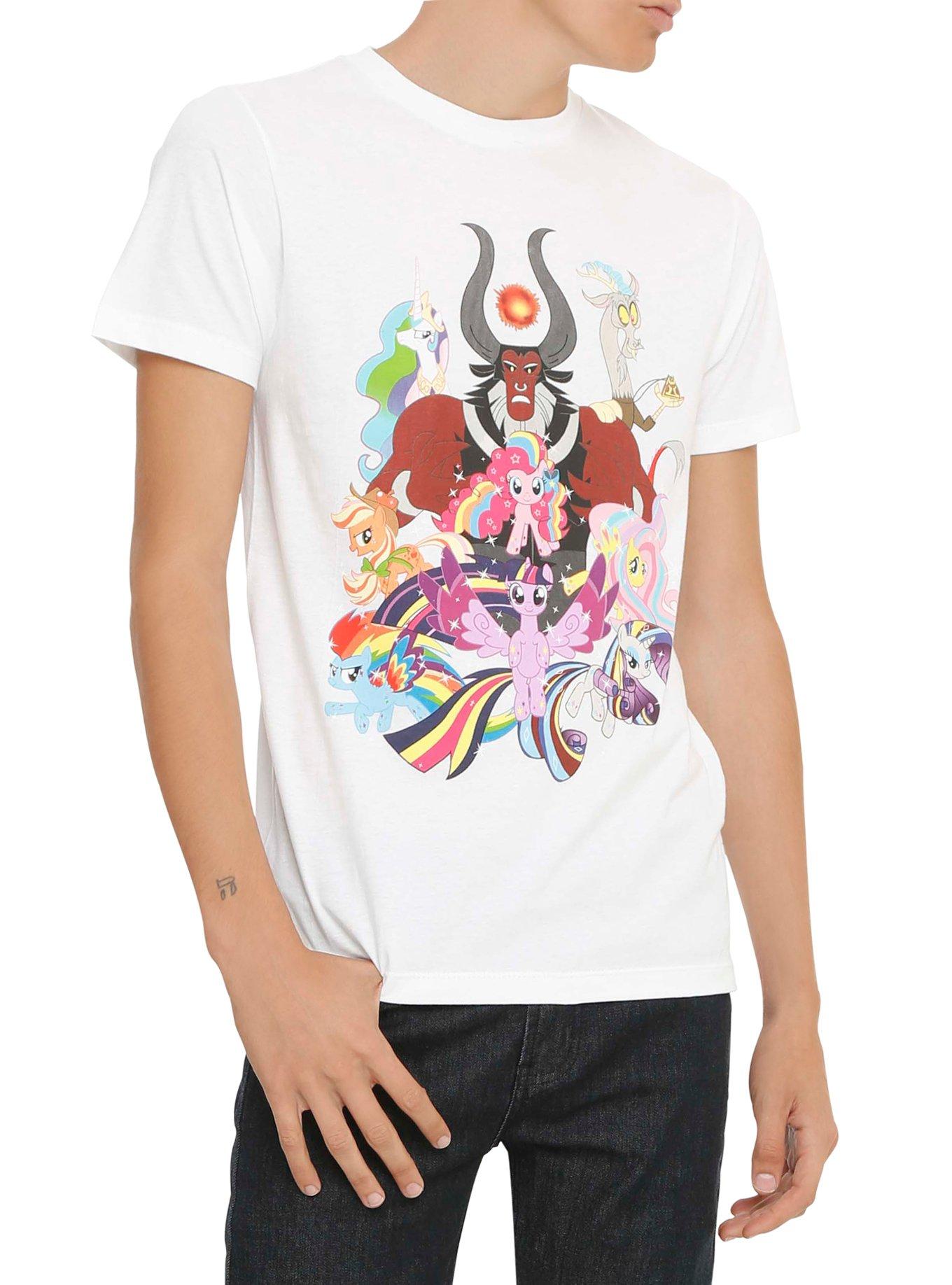 My Little Pony Characters T-Shirt, WHITE, hi-res