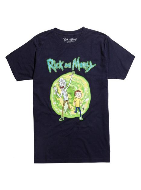 Rick & Morty And Morty Men's Neon Rick Face T-Shirt - 4