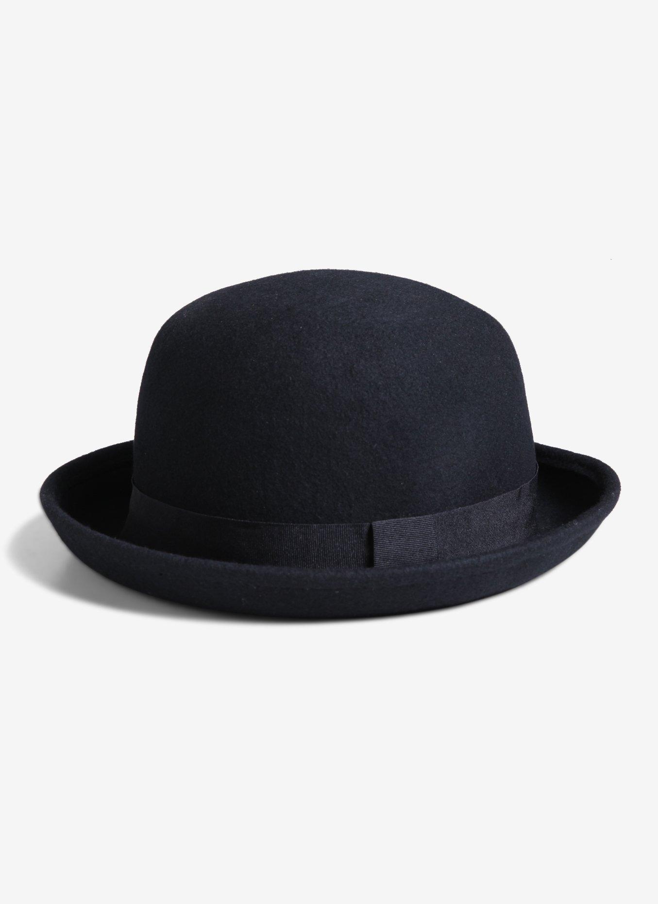 kalligrafi Og hold Ondartet Black Bowler Hat | Hot Topic