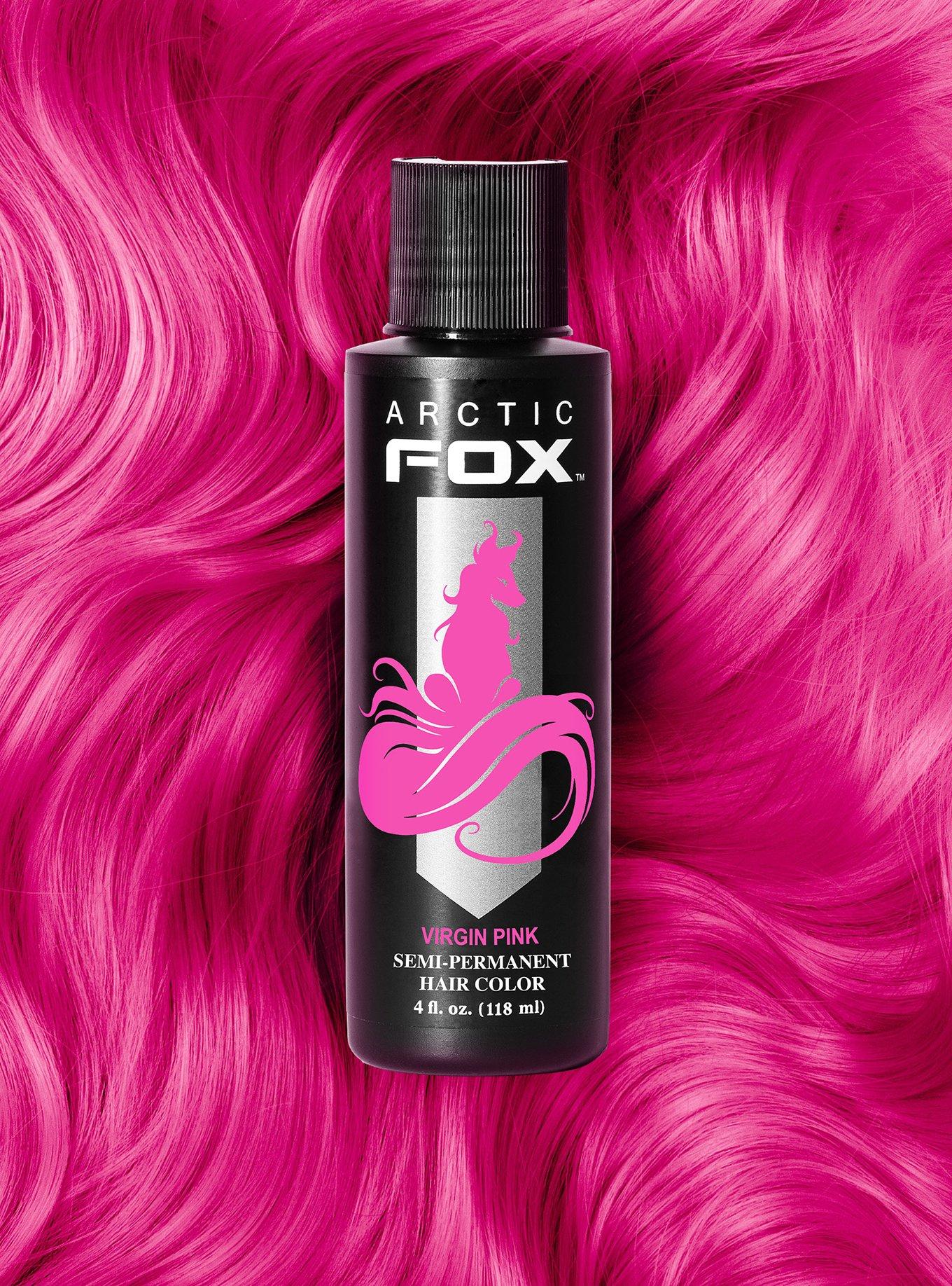 Arctic Fox Semi-Permanent Virgin Pink Hair Dye