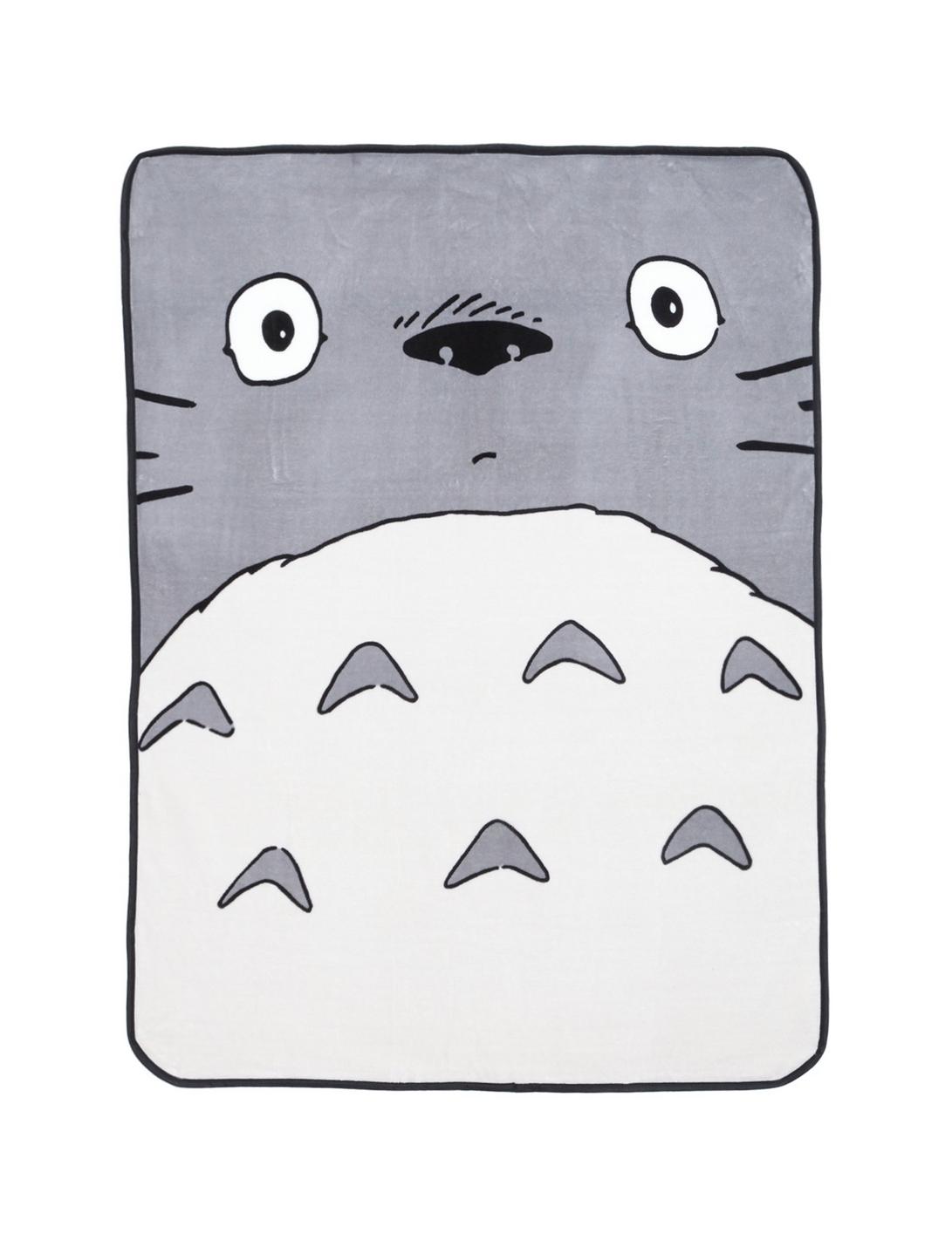 Studio Ghibli My Neighbor Totoro Face Plush Throw, , hi-res