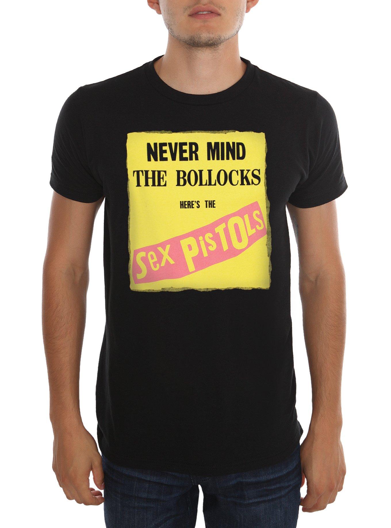 Sex Pistols Bollocks Cover T-Shirt, BLACK, hi-res