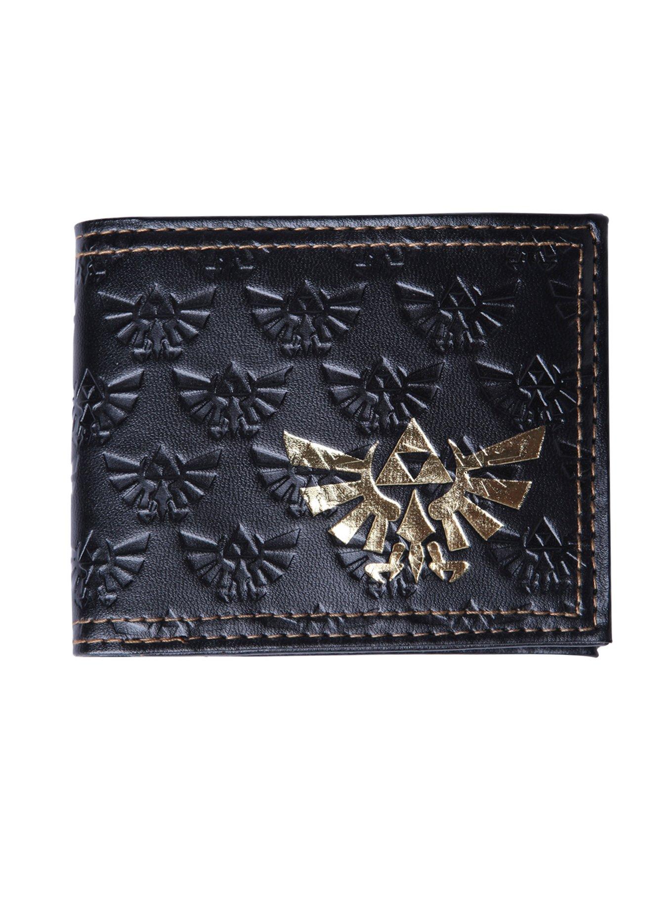 The Legend Of Zelda Triforce Bi-Fold Wallet, , hi-res
