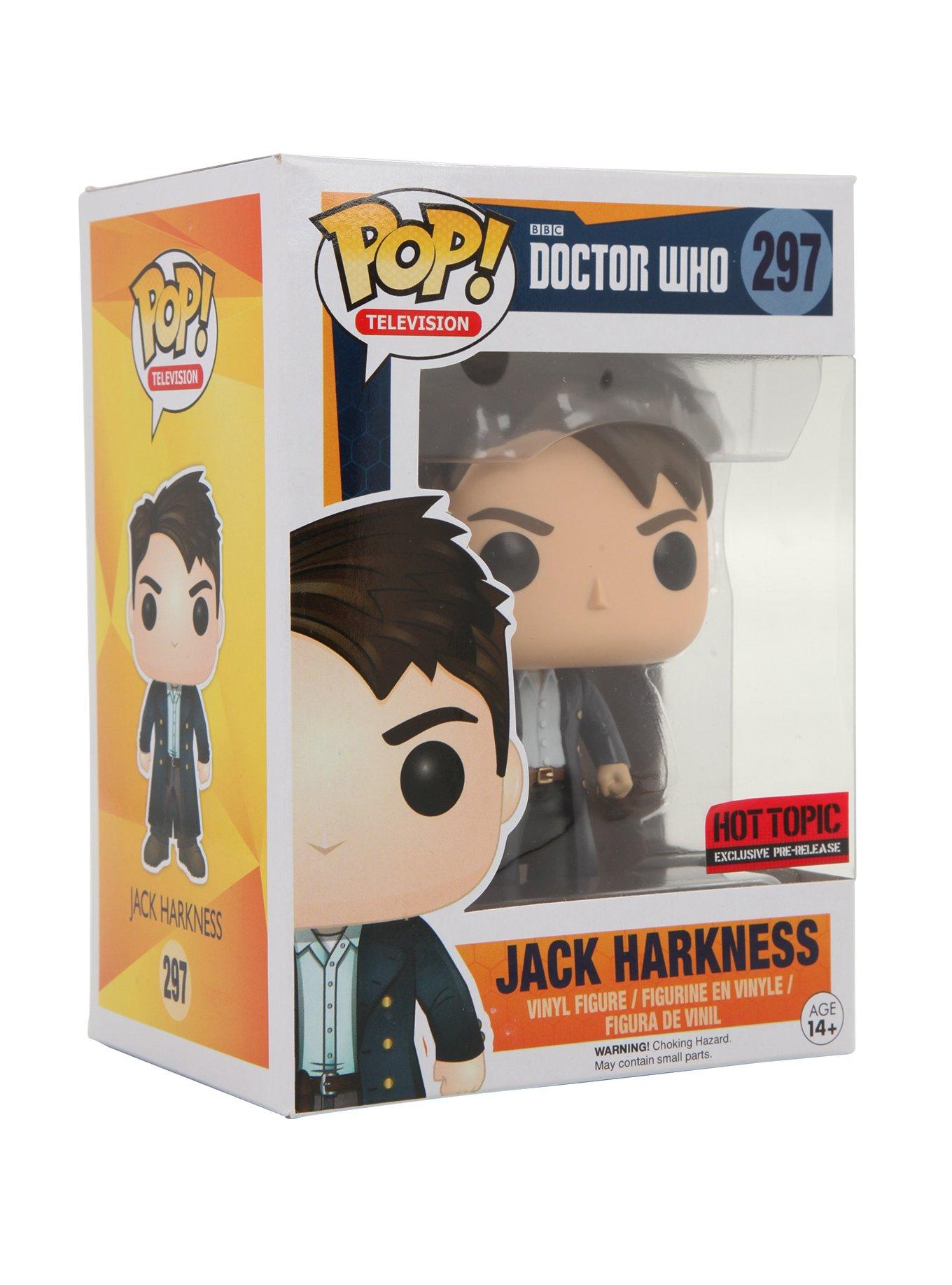 Funko Doctor Who Pop! Television Jack Harkness Vinyl Figure Hot Topic Exclusive Pre-Release, , hi-res