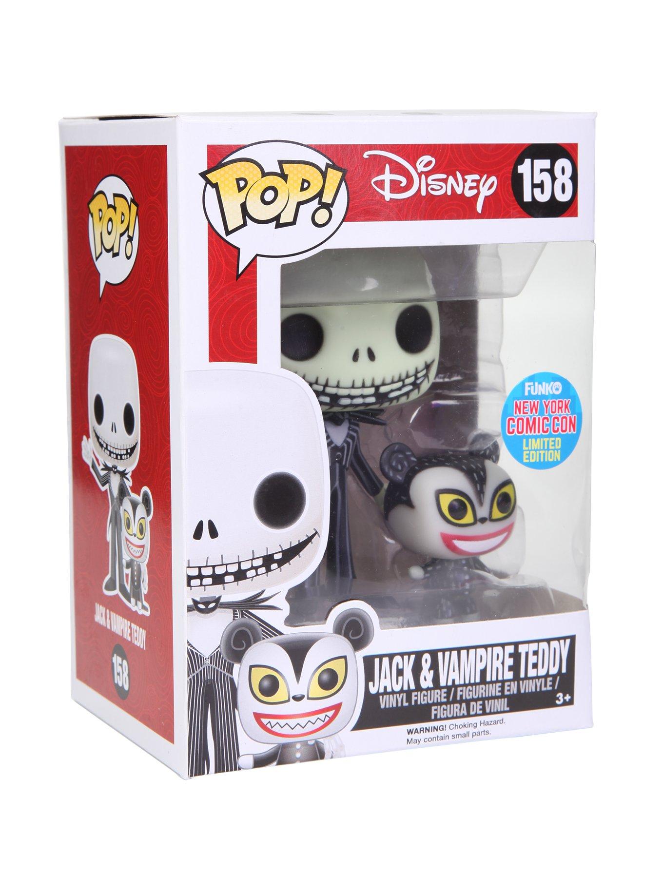 Funko The Nightmare Before Christmas Pop! Jack & Vampire Teddy