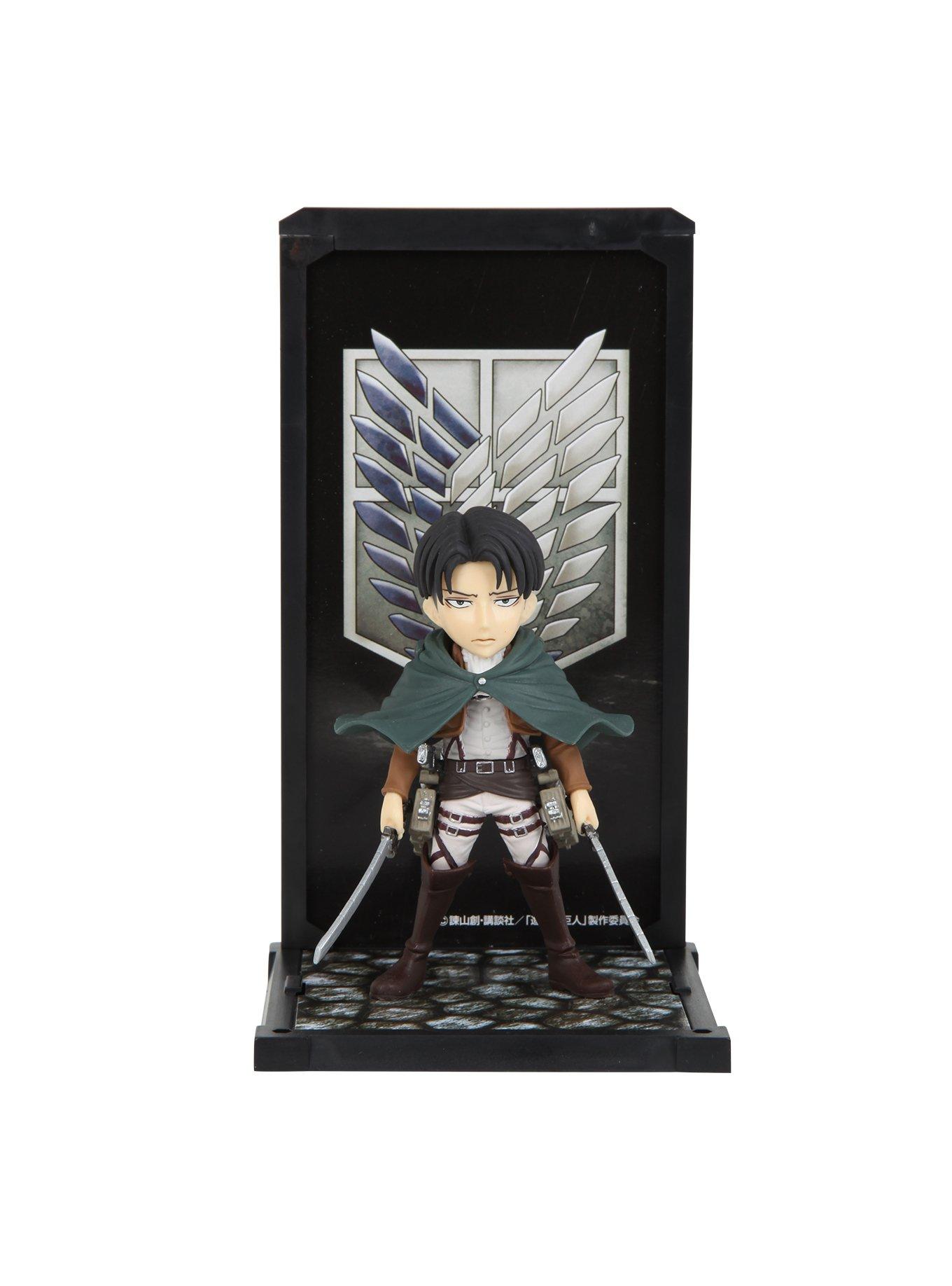 Tamashii Buddies Attack On Titan Levi Action Figure, , hi-res