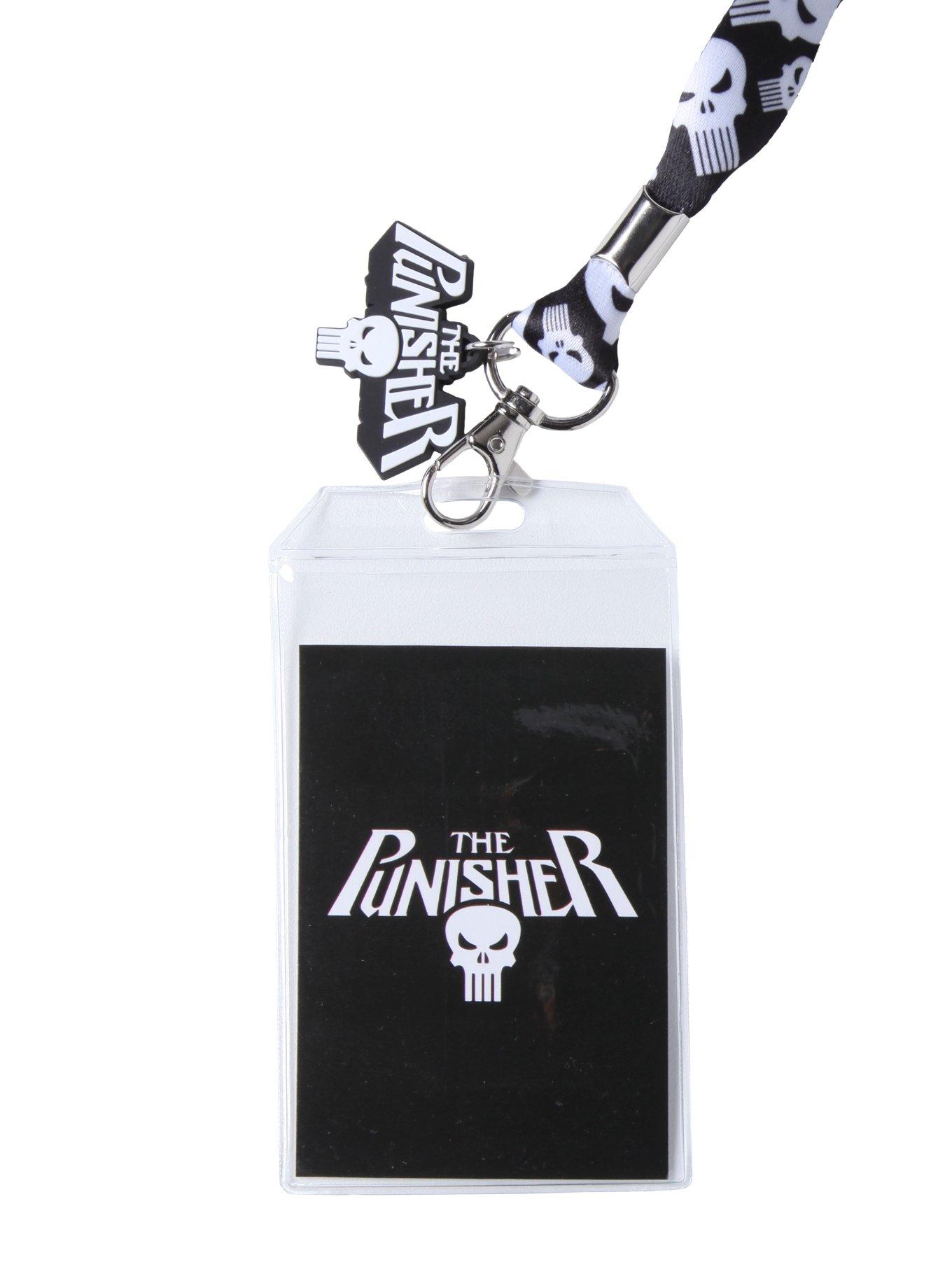 Marvel Punisher Logo Lanyard, , hi-res
