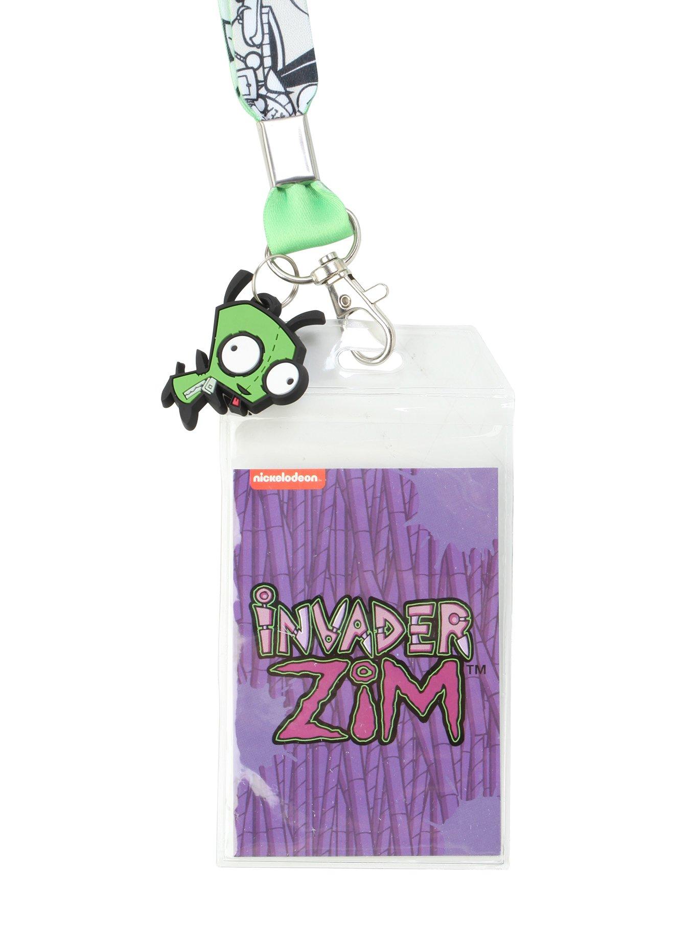 Invader Zim Green Gir Lanyard Hot Topic