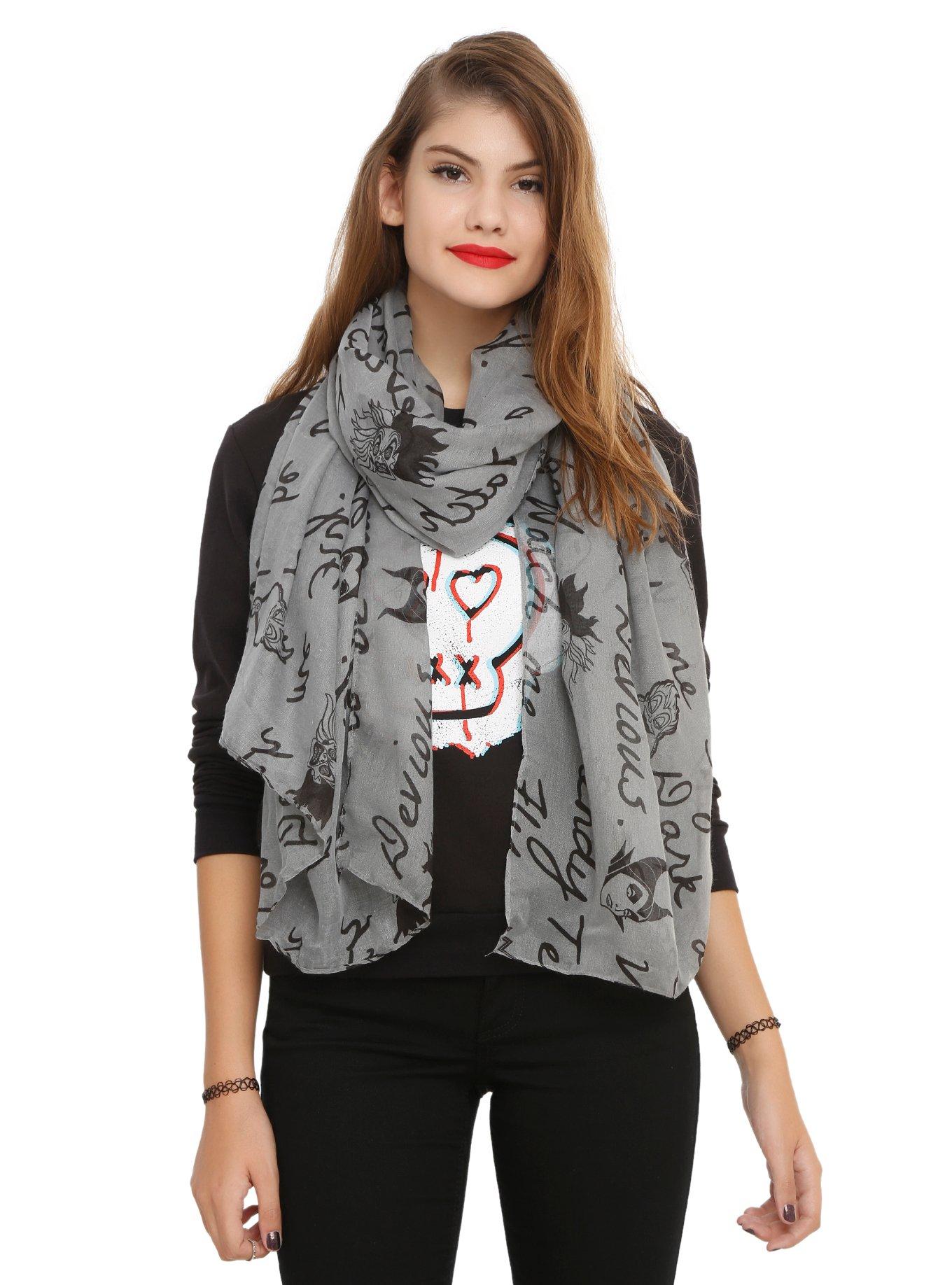 Disney Villains Oblong Scarf, , hi-res