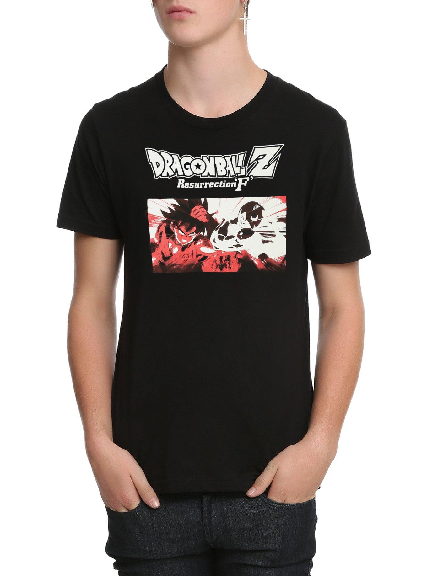 Dragon Ball Z: Resurrection 'F' Goku Vs. Frieza T-Shirt, BLACK, hi-res