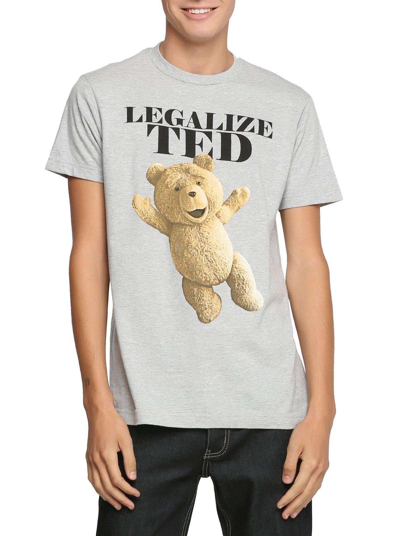 Ted 2 Legalize Ted T-Shirt, BLACK, hi-res