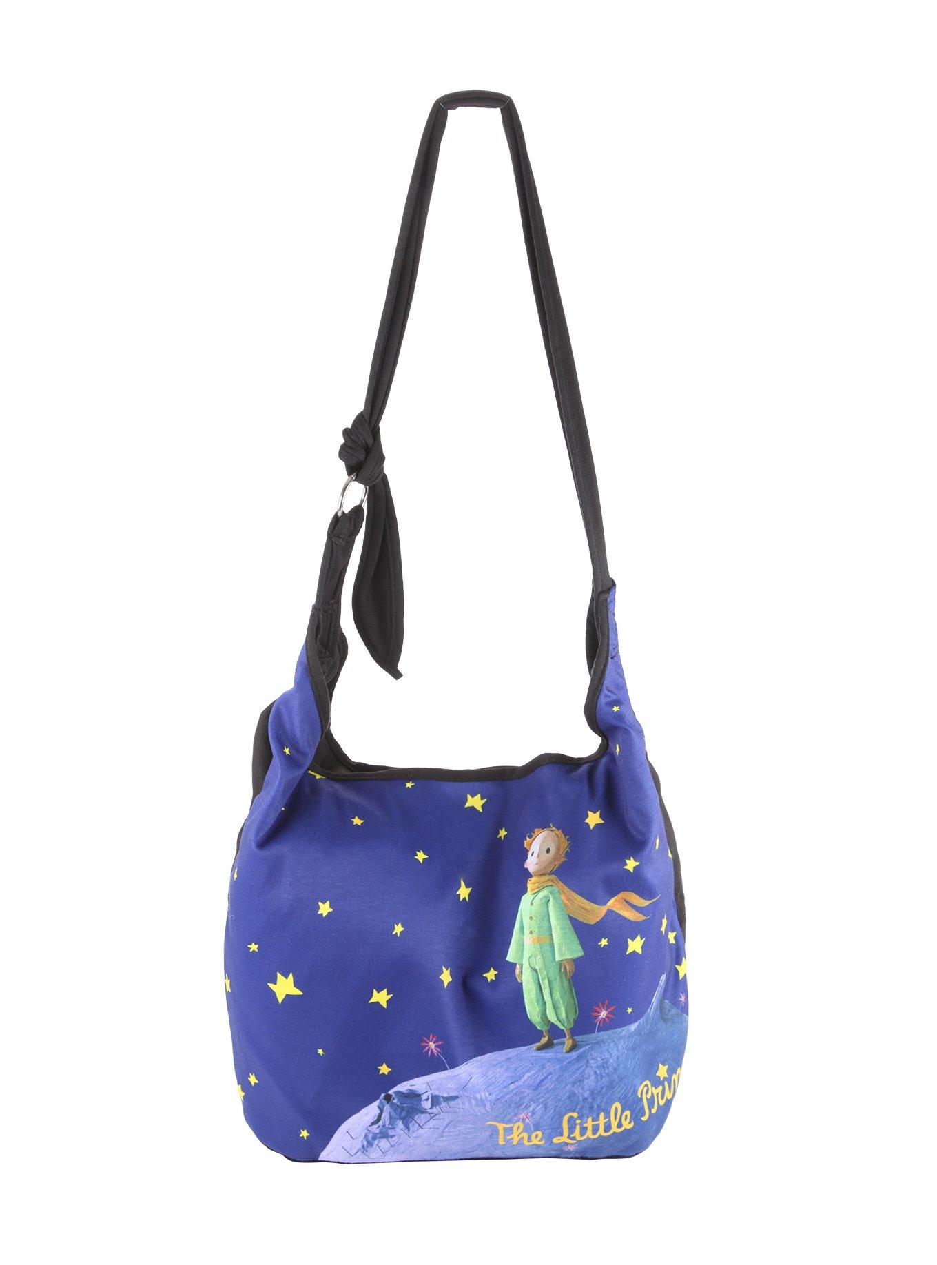 The Little Prince Book Art Hobo Bag, , hi-res