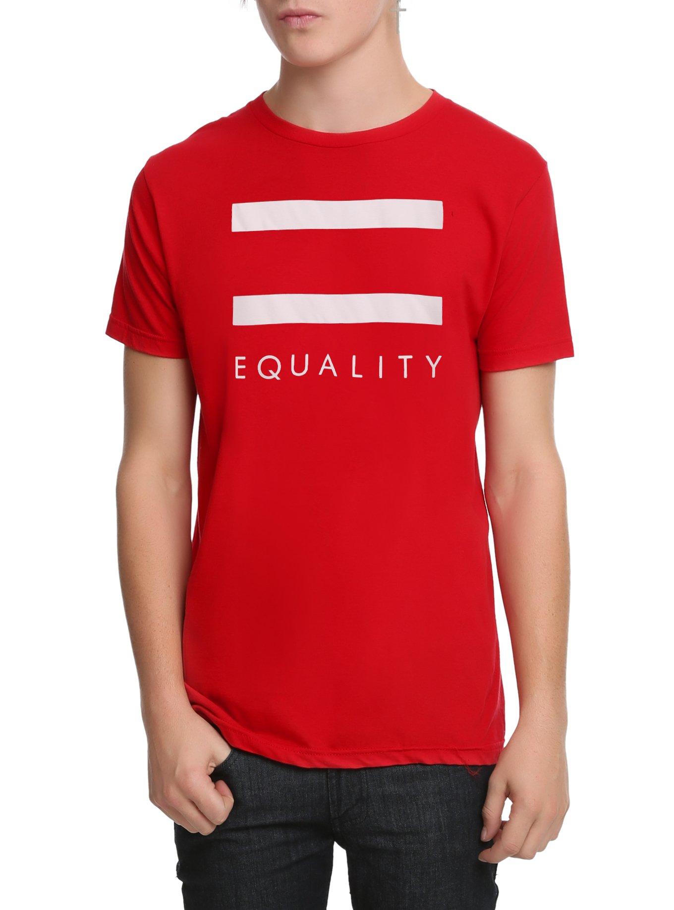 Equality T-Shirt, RED, hi-res