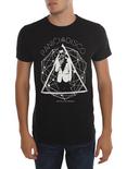 Panic! At The Disco Just Lay In The Atmosphere T-Shirt, BLACK, hi-res