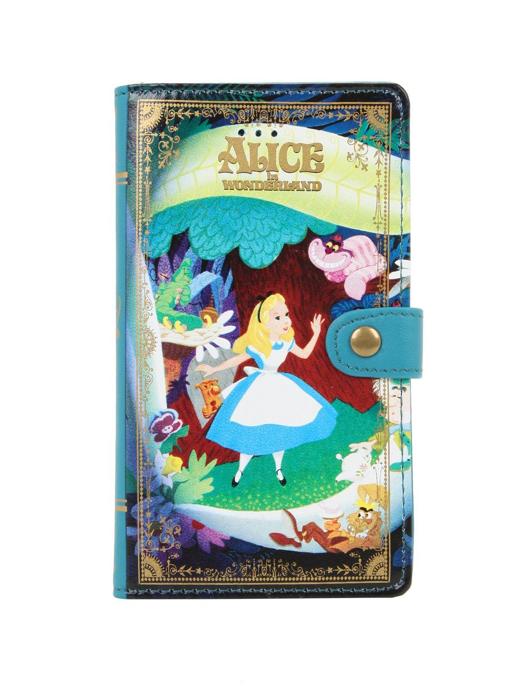 Disney Alice In Wonderland Wallet Cell Case, , hi-res