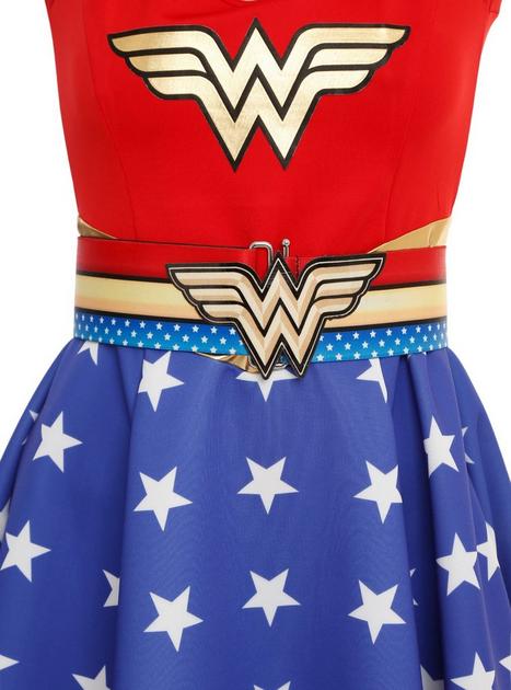 DC WONDER WONDER WOMAN TOO CUTEtm Medium belt Amazon.com: Rubies Girl main image 3