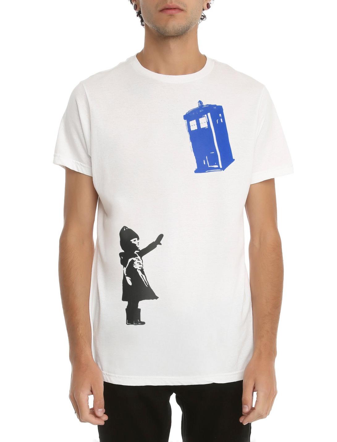 Doctor Who TARDIS Street Art T-Shirt, , hi-res