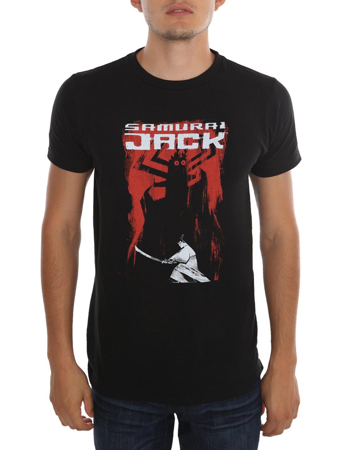 Samurai Jack & Aku T-Shirt, , hi-res