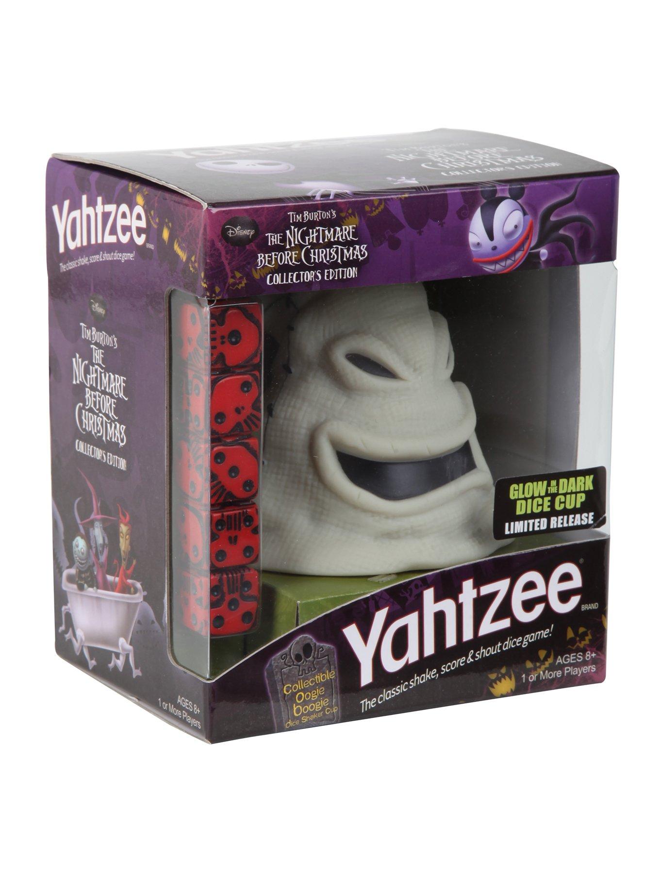 Yahtzee Dice Game, The Nightmare Before Christmas