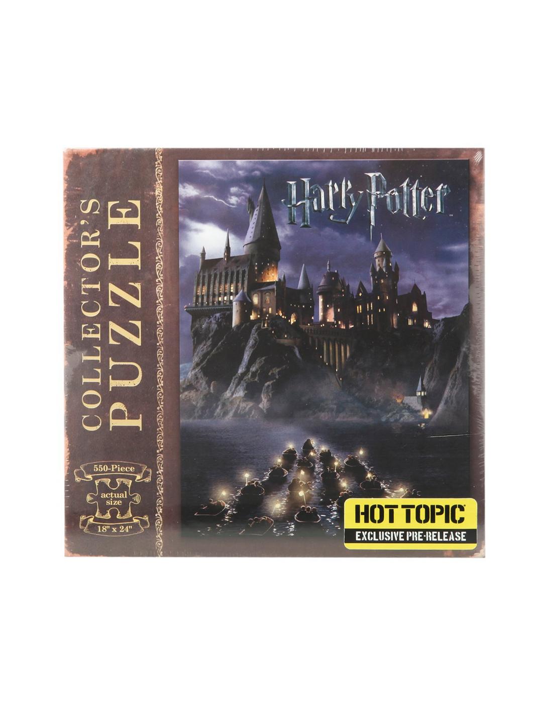 Harry Potter Hogwarts 550 Piece Collector's Puzzle Hot Topic Exclusive Pre-Release, , hi-res