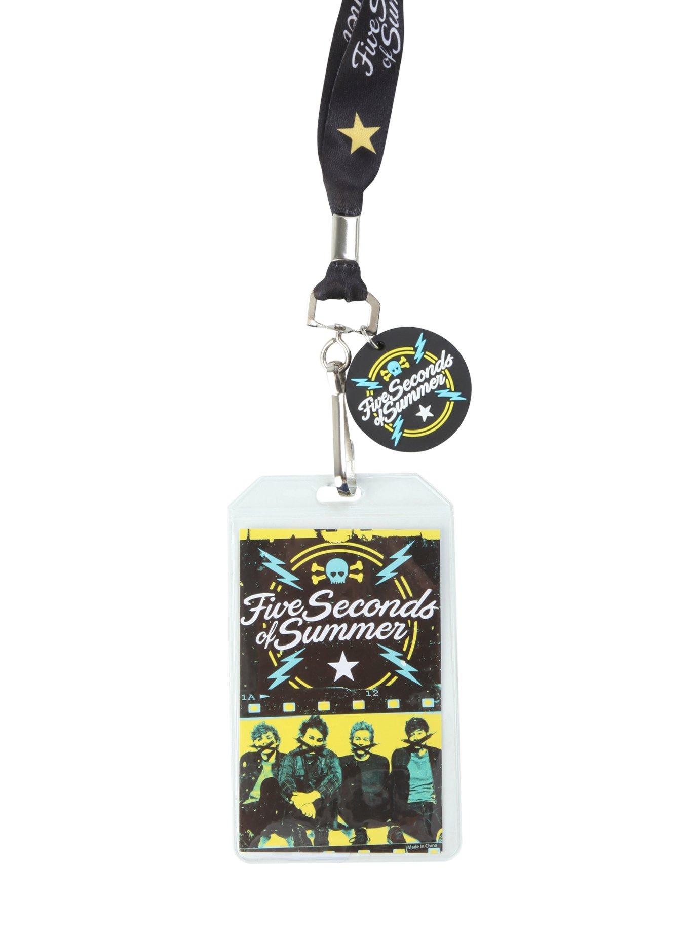 5 Seconds Of Summer Stars Lanyard, , hi-res