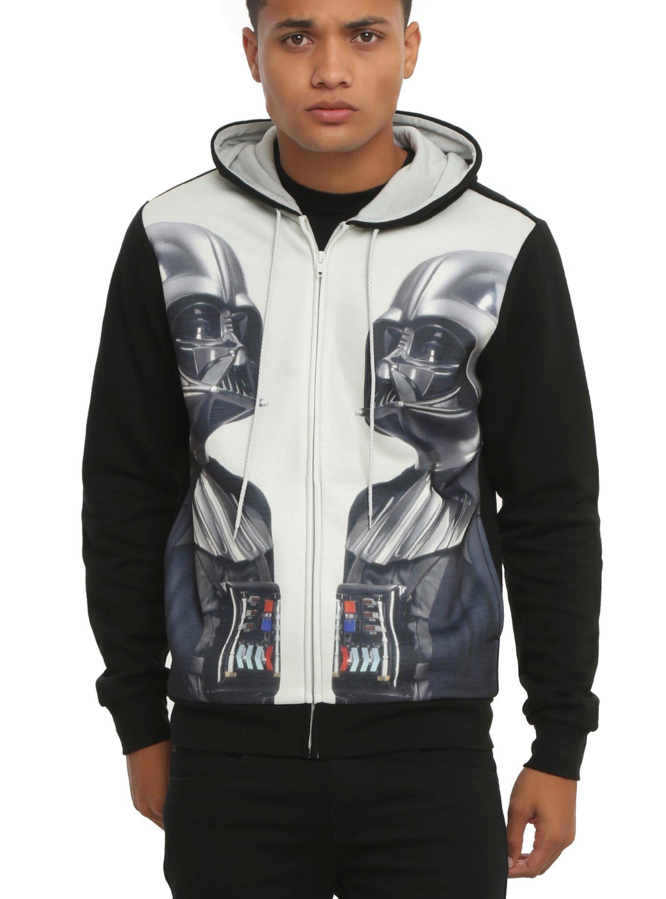 Star Wars Darth Vader Mirror Hoodie, BLACK, hi-res