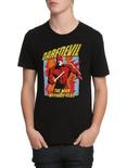 Junk Food Marvel Daredevil Without Fear T-Shirt, BLACK, hi-res