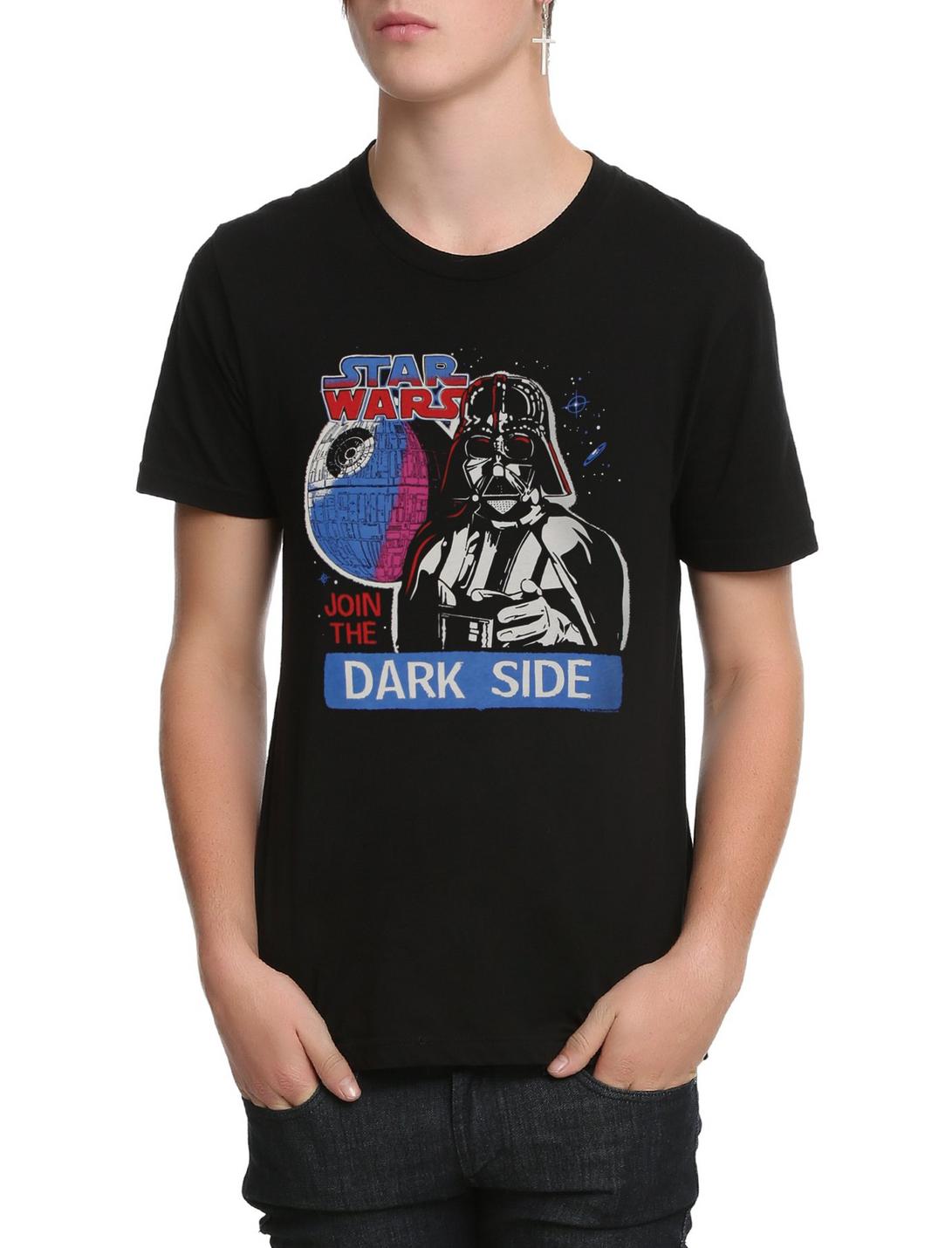 Junk Food Star Wars Darth Vader Join The Dark Side T-Shirt, BLACK, hi-res