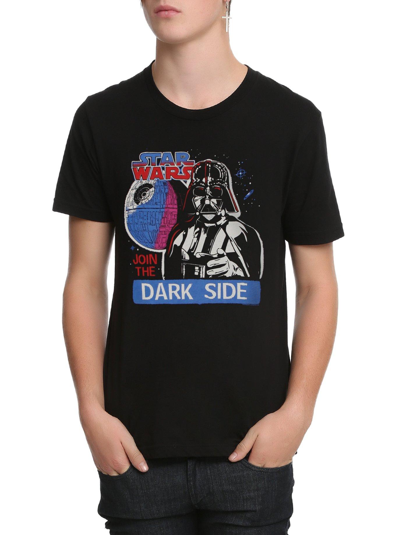 Junk Food Star Wars Darth Vader Join The Dark Side T-Shirt, BLACK, hi-res