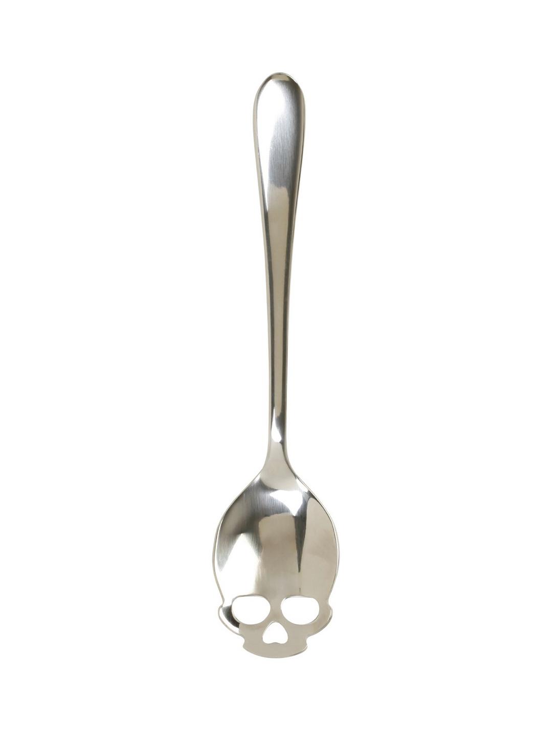 Skull Sugar Spoon, , hi-res