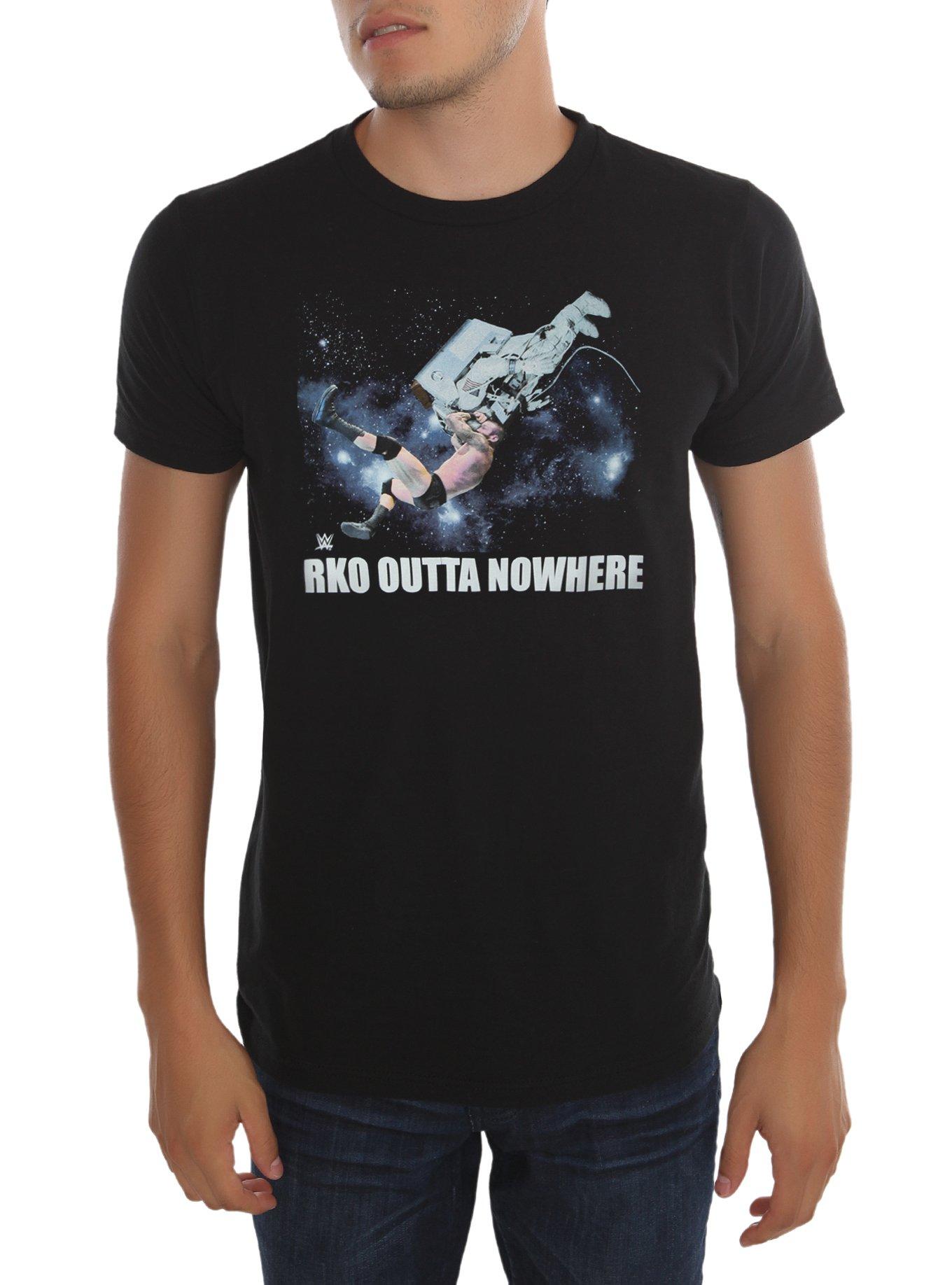 WWE Randy Orton RKO Outta Nowhere T-Shirt, BLACK, hi-res