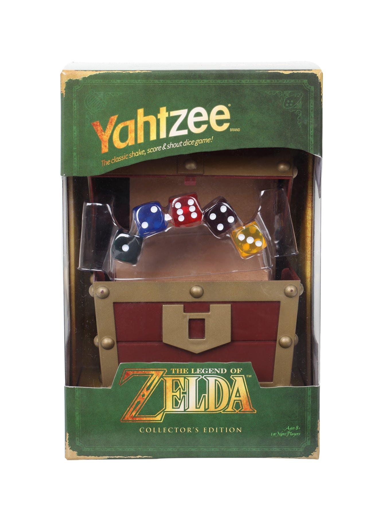 The Legend Of Zelda Collector's Edition Yahtzee Game | Hot Topic