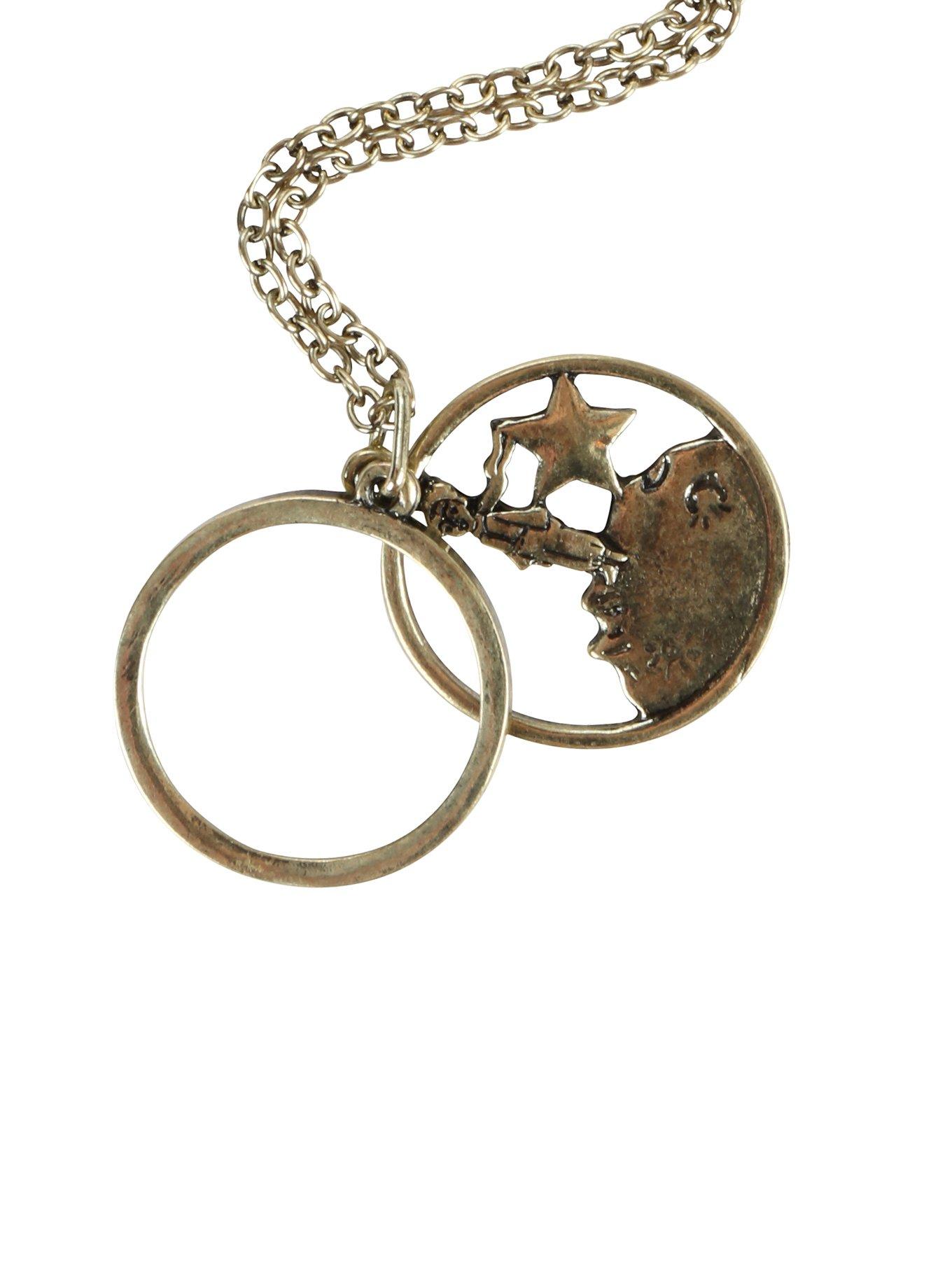 The Little Prince Star Monocle Necklace, , hi-res