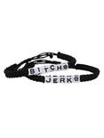 Supernatural Jerk & Bitch Cord Bracelet Set, , hi-res