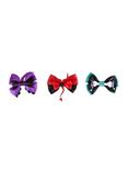The Nightmare Before Christmas Lock, Shock And Barrel Cosplay Hair Bow 3 Pack, , hi-res