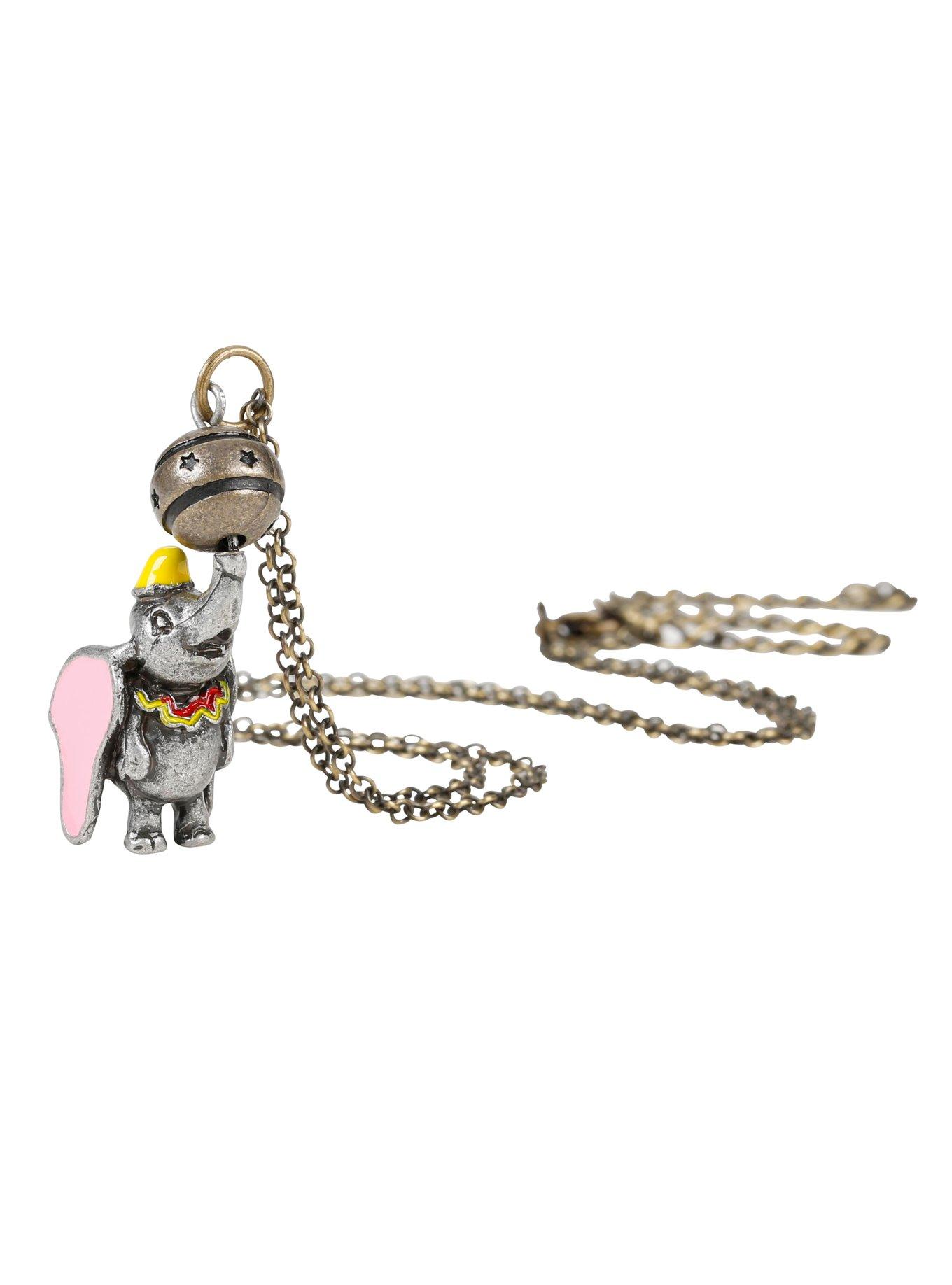 Disney Dumbo Spinning Ball Necklace, , hi-res