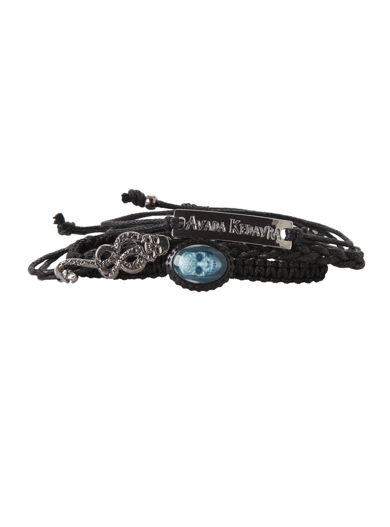 Harry Potter Death Eaters Cord Bracelet Set, , hi-res