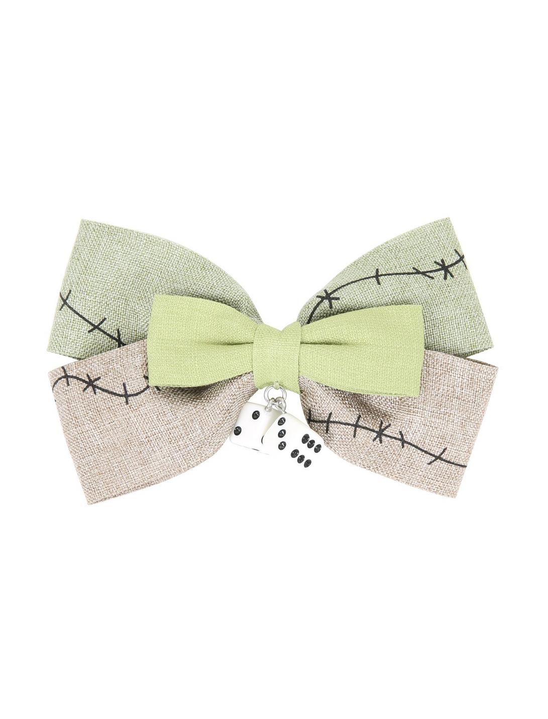 The Nightmare Before Christmas Oogie Boogie Cosplay Hair Bow, , hi-res