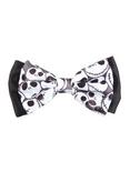 The Nightmare Before Christmas Jack Print Hair Bow, , hi-res