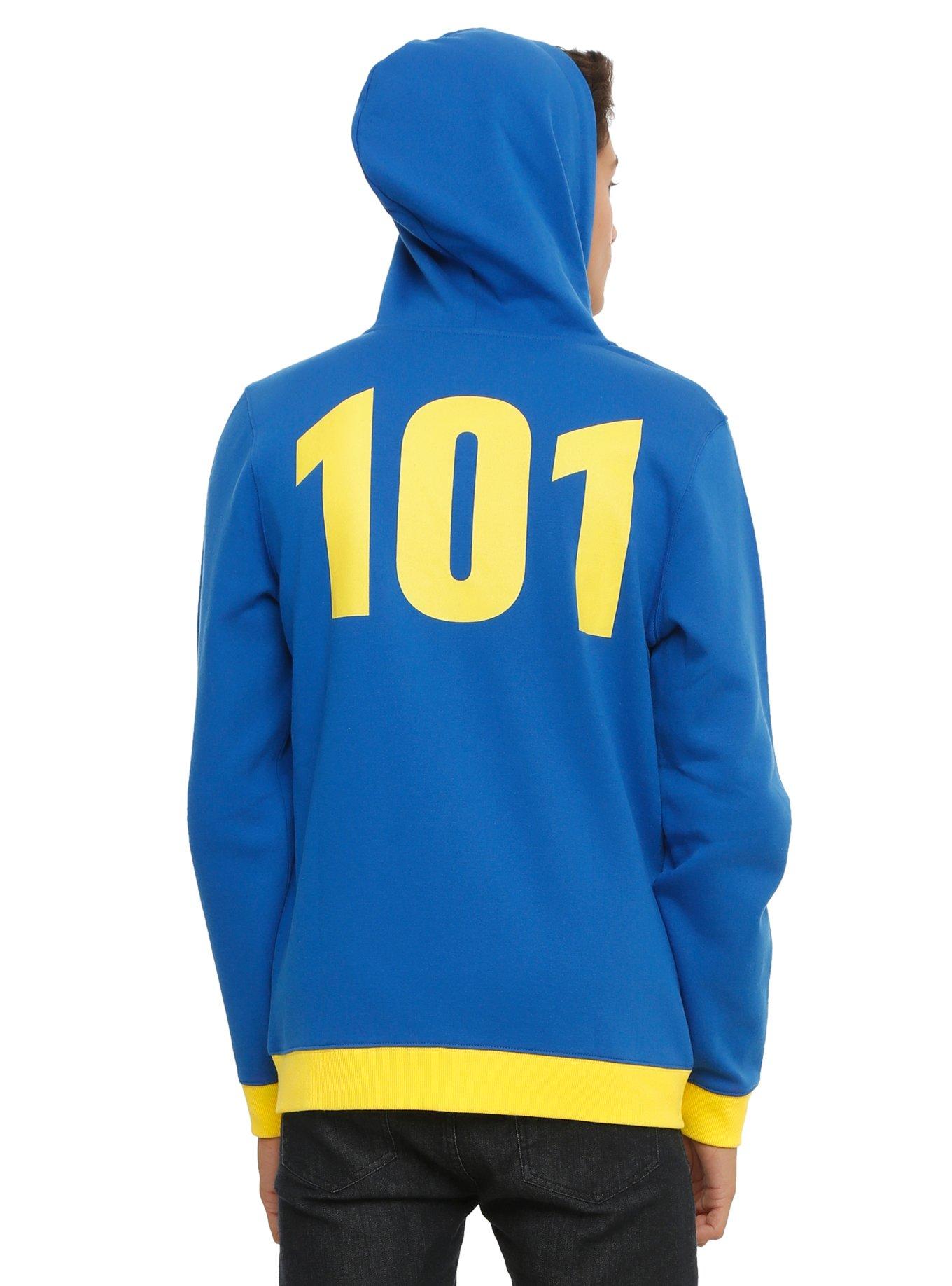 Fallout Vault Boy Vault-Tec Hoodie, BLACK, hi-res