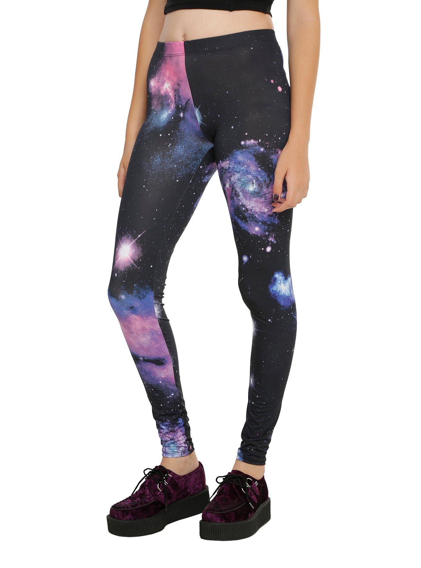 Space Leggings, BLACK, hi-res