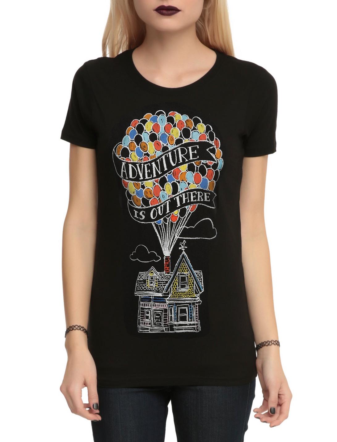 Disney Up Adventure Is Out There Girls T-Shirt, BLACK, hi-res