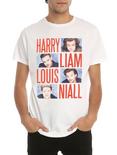One Direction Stacked Boxes T-Shirt, BLACK, hi-res