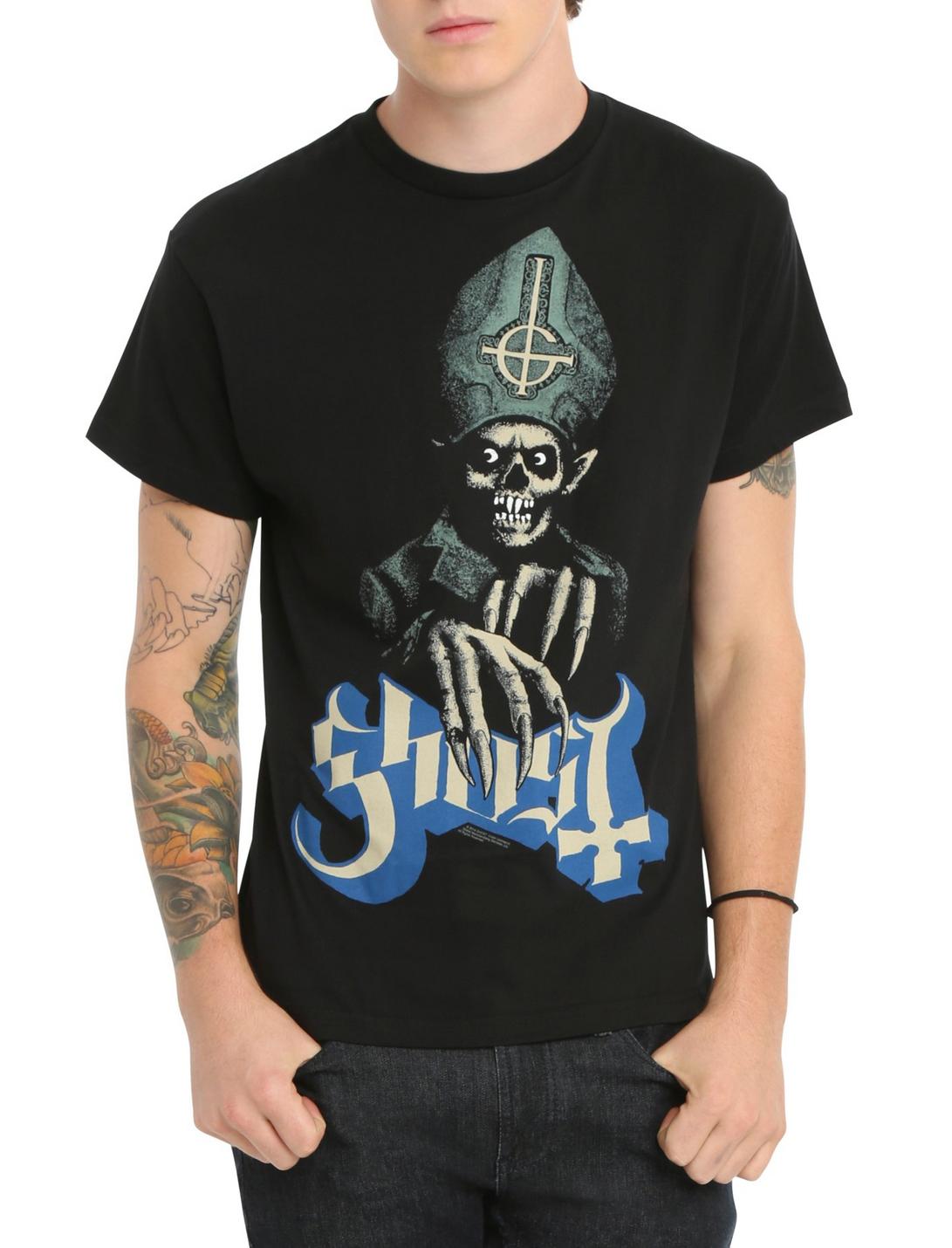 Ghost Papa Nosferatu T-Shirt, BLACK, hi-res