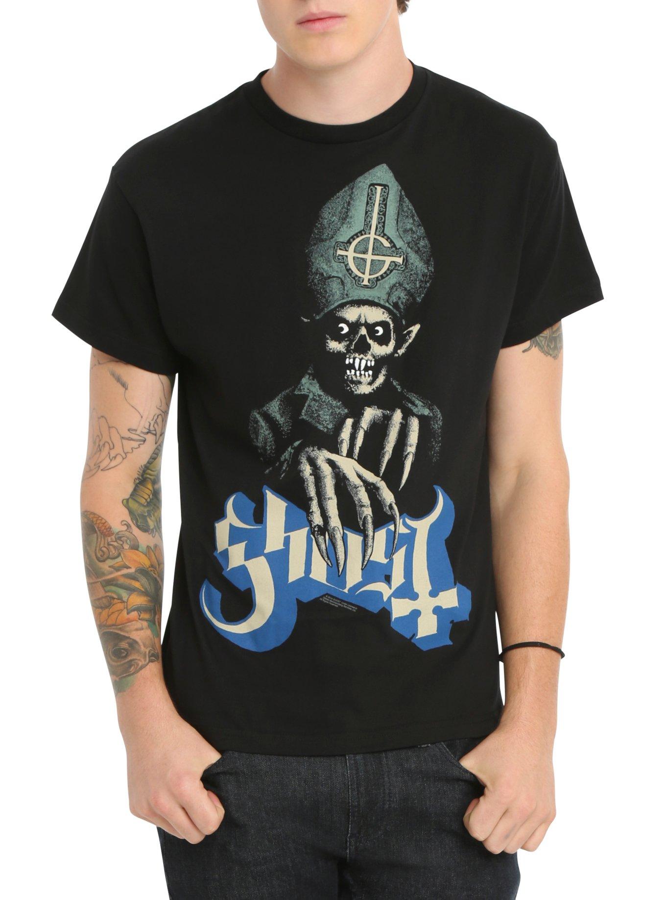 Ghost Papa Nosferatu T-Shirt, BLACK, hi-res