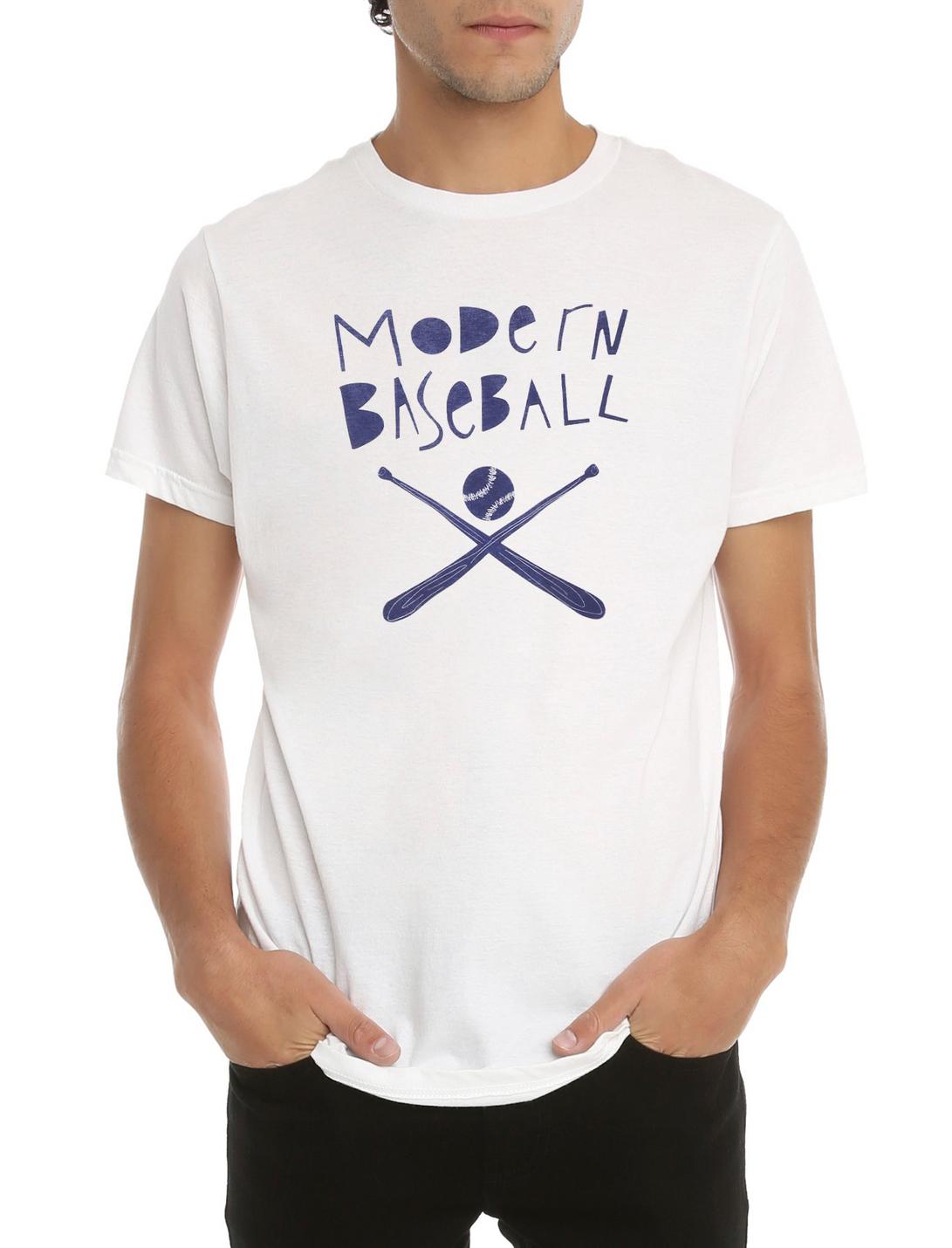 Modern Baseball Baseball Bat T-Shirt, WHITE, hi-res