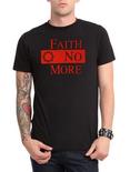Faith No More Red Logo T-Shirt, BLACK, hi-res