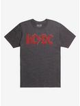 AC/DC Faded Logo T-Shirt, HEATHER GREY, hi-res